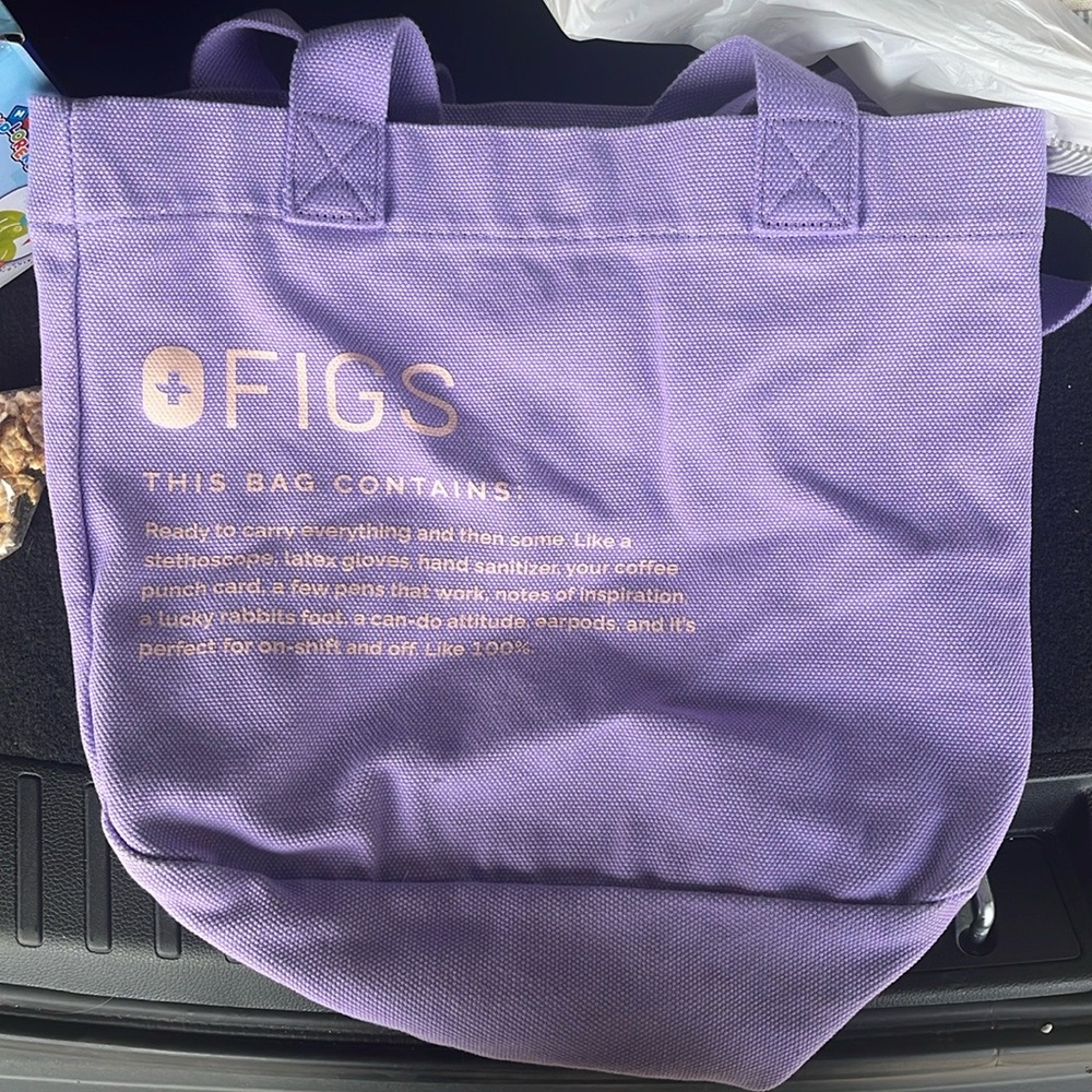 Figs Purple Tote Bag